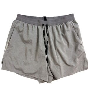 Nike Dri Fit Mens Running Shorts Gray XL Lightweight Athletic Gym Workout